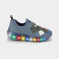Tenis con Luces Roller Celebration 3.0 Azul con Dino