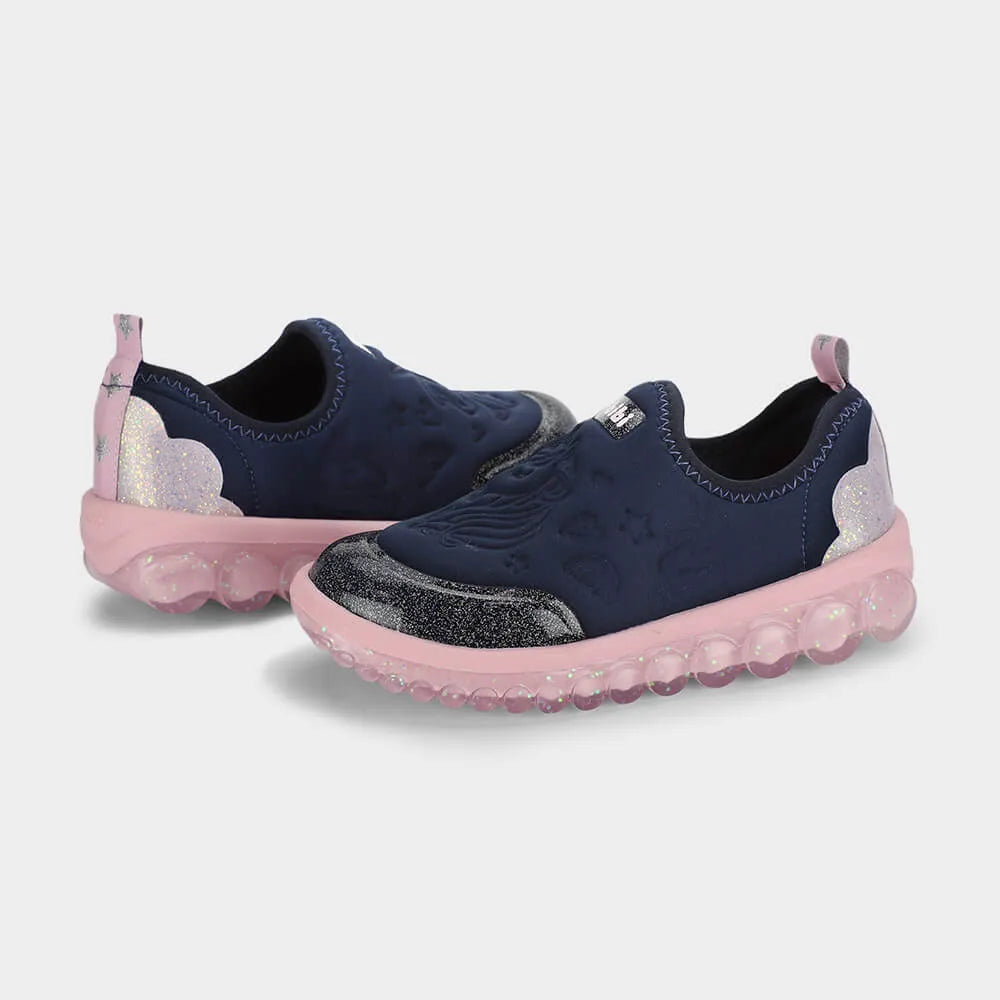 Tenis Roller 2.0 Azul Marino con Rosa