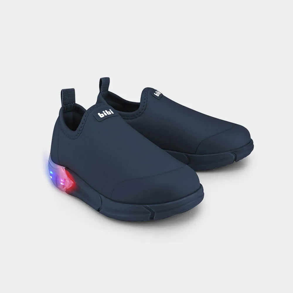 Tenis con Luz Space Azul Marino
