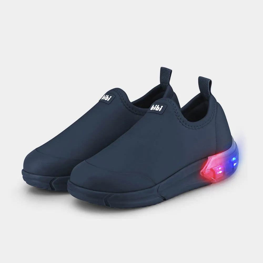 Tenis con Luz Space Azul Marino