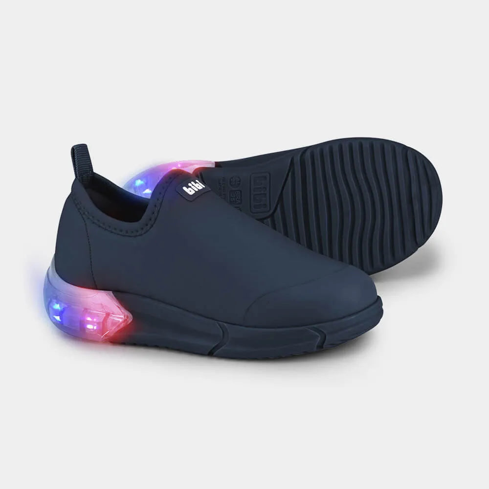 Tenis con Luz Space Azul Marino