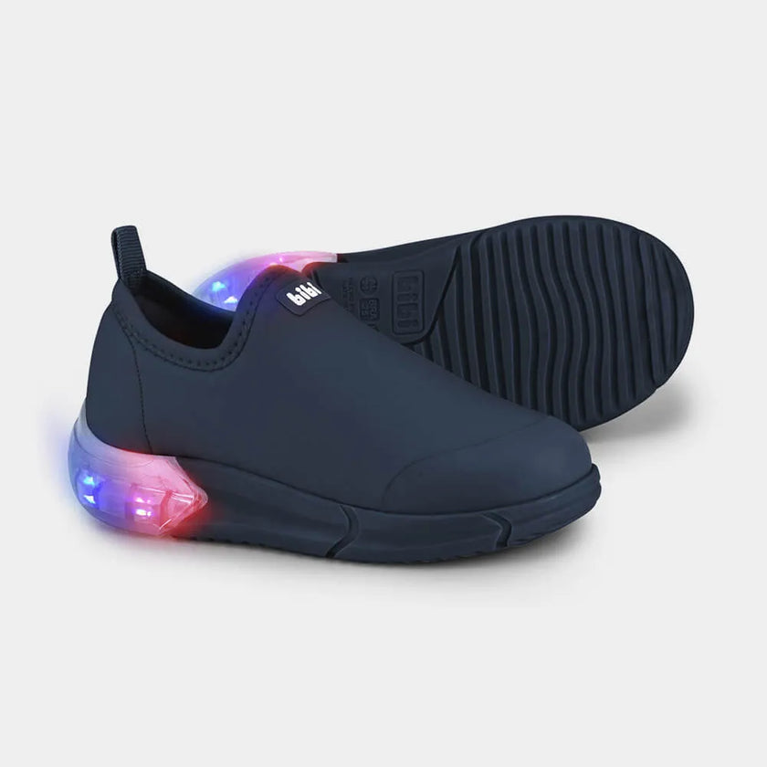 Tenis con Luz Space Azul Marino
