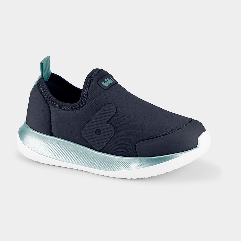 Tenis Flash Azul Marino con Verde