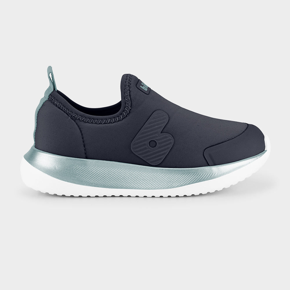 Tenis Flash Azul Marino con Verde