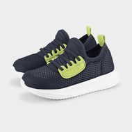 Tenis Flash Azul Marino con Verde