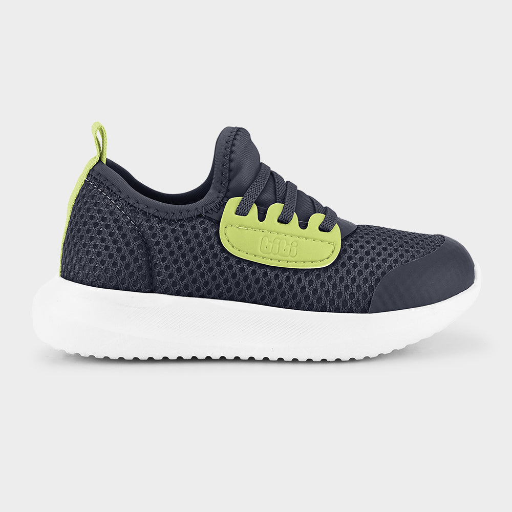 Tenis Flash Azul Marino con Verde