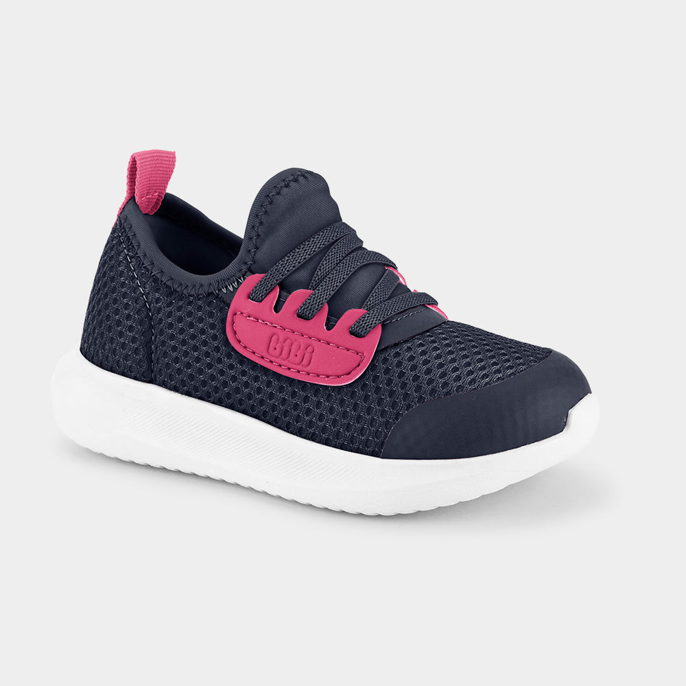 Tenis Flash Azul Marino con Magenta