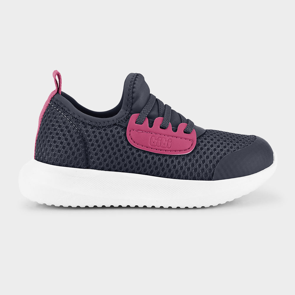 Tenis Flash Azul Marino con Magenta